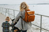 JJ Cole Brookmont Backpack Baby Diaper Bag - Cognac