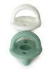 Itzy Ritzy - Sweetie Soother  Silicone Pacifier - Cable White/Green