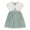 Rococo Mesh Dress Set Aqua