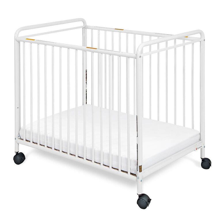 Foundations traditional steel compact crib with clear ends Babies R Us Canada