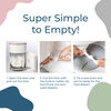 Dekor Plus Diaper Pail Refills | 2 Count