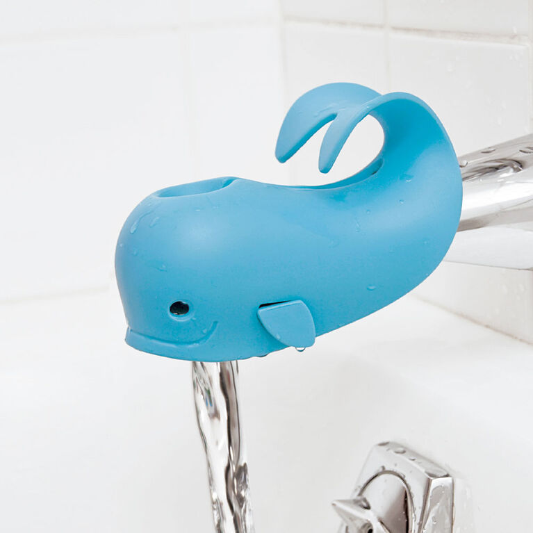 Skip Hop - Couvre-robinet de bain Moby, bleu bébé.