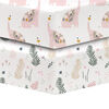 Koala Baby - 2 Pk Flannel Sheets Zen Elephant