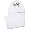 Kushies Hooded Towel - White