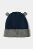 RISE Little Earthling Ear Beanie Dark Blue