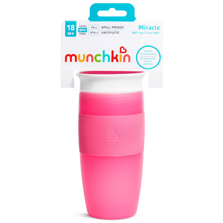 Miracle 360° Cup - 14oz Pink