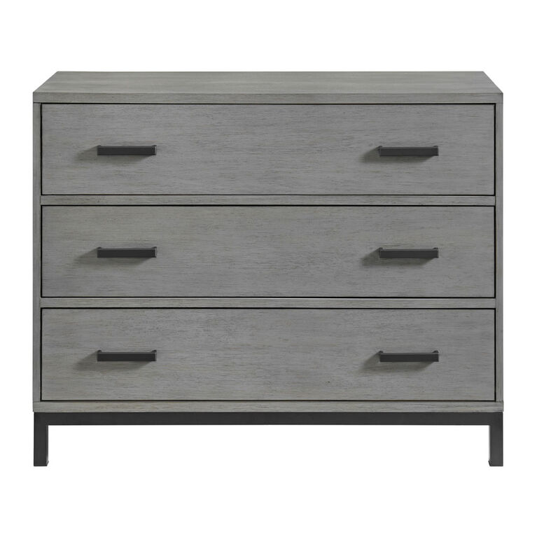 Bayfield 3 Drawer Dresser  Rustic Grey - R Exclusive