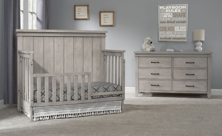 Sanibel 4-in-1 Convertible Crib - Moon Dust - R Exclusive