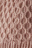 Bonnet Pompom Rose Pâle 6-12M
