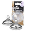 Tommee Tippee Closer to Nature Extra Slow Flow Nipple, 2-Pack