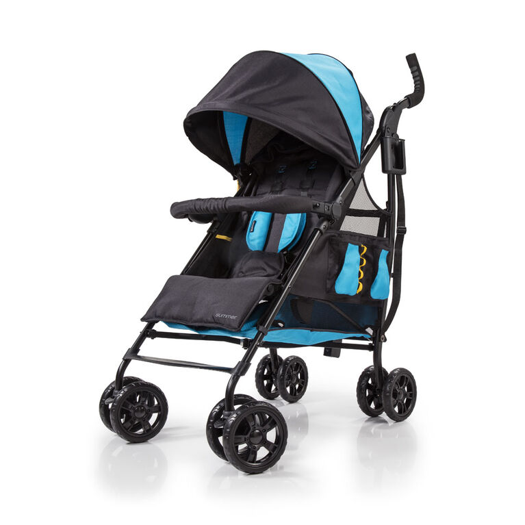 Poussette pratique 3Dtote de Summer Infant - Bleu Royal.