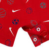 Nike Sports Ball Romper - University Red - Size 12M