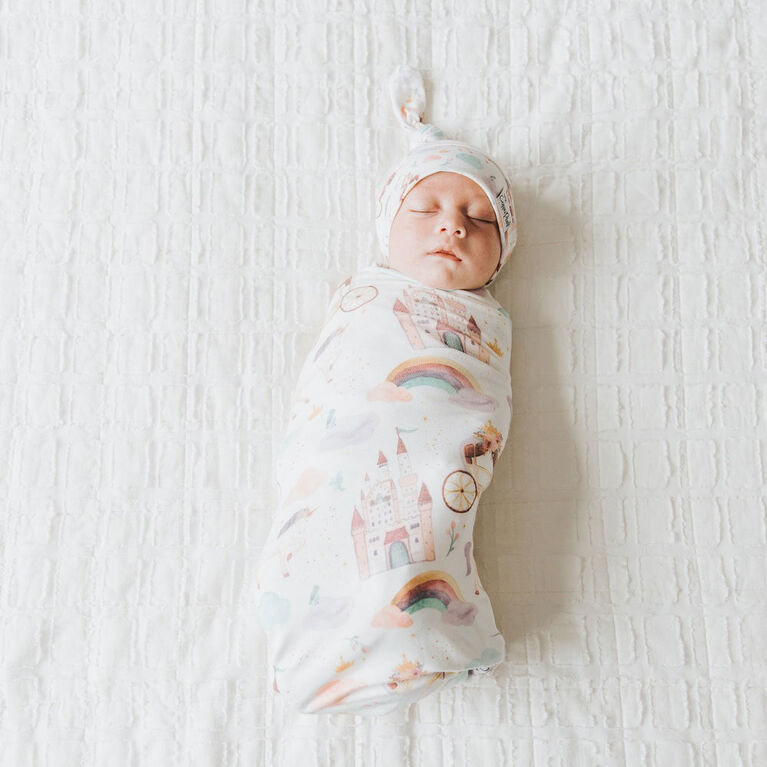 Copper Pearl Knit Swaddle Blanket Enchanted One Size