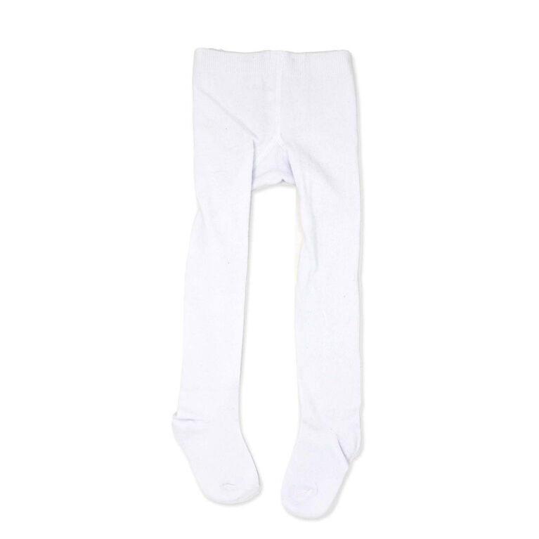 Baby Mode Signature 2 Pack Tights: Black & White 2-4T