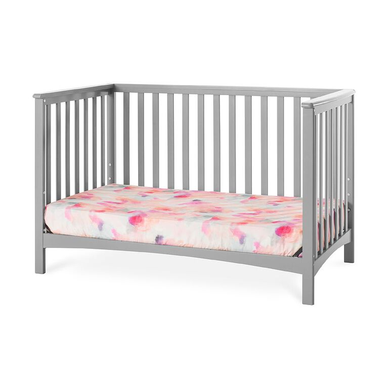 Forever Eclectic by Child Craft London 4-in-1 Convertible Crib, Cool Gray