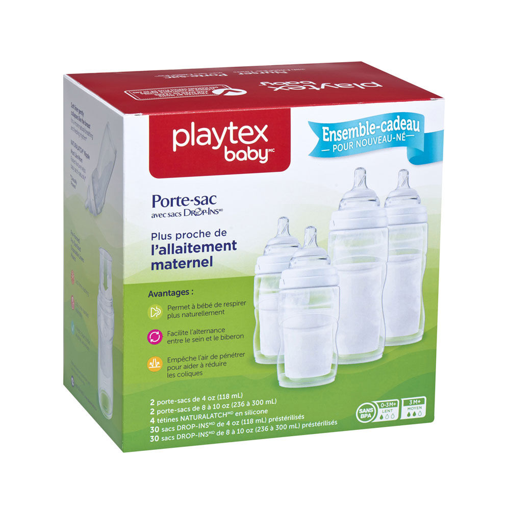 Playtex nurser shop drop ins