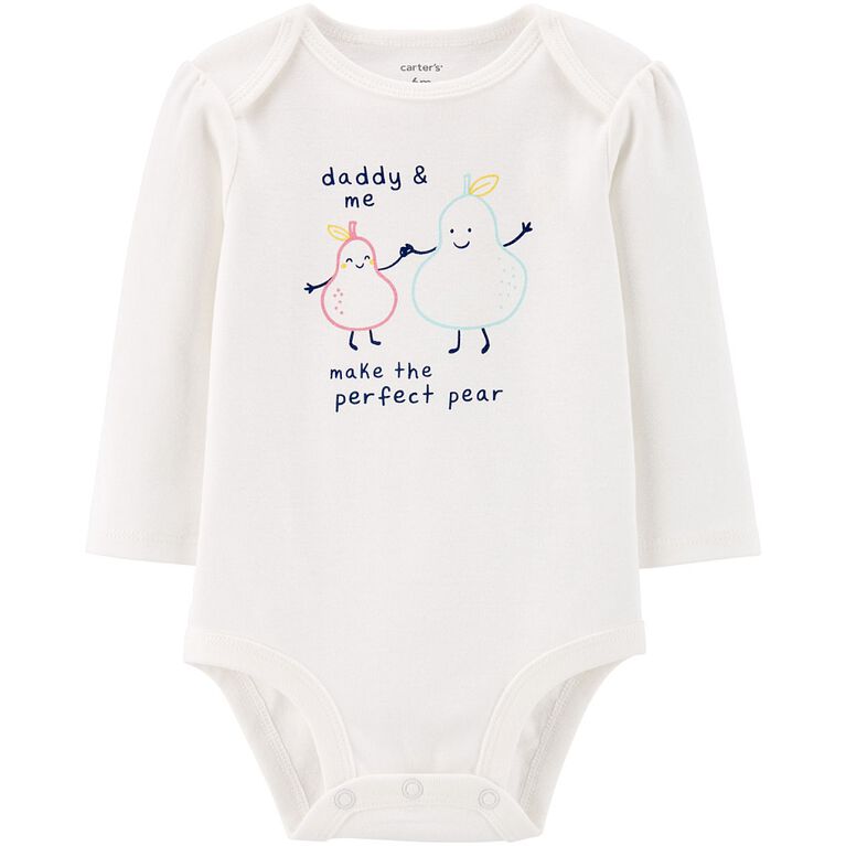 Carter's Daddy & Me Collectible Bodysuit - Ivory, Newborn