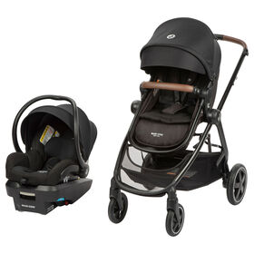 Maxi Cosi Zelia Max 5-in-1 Modular Travel System -  Basalt Black