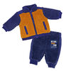 Lily & Jack 2 Piece Navy Sherpa Jacket and Joggers :Cool