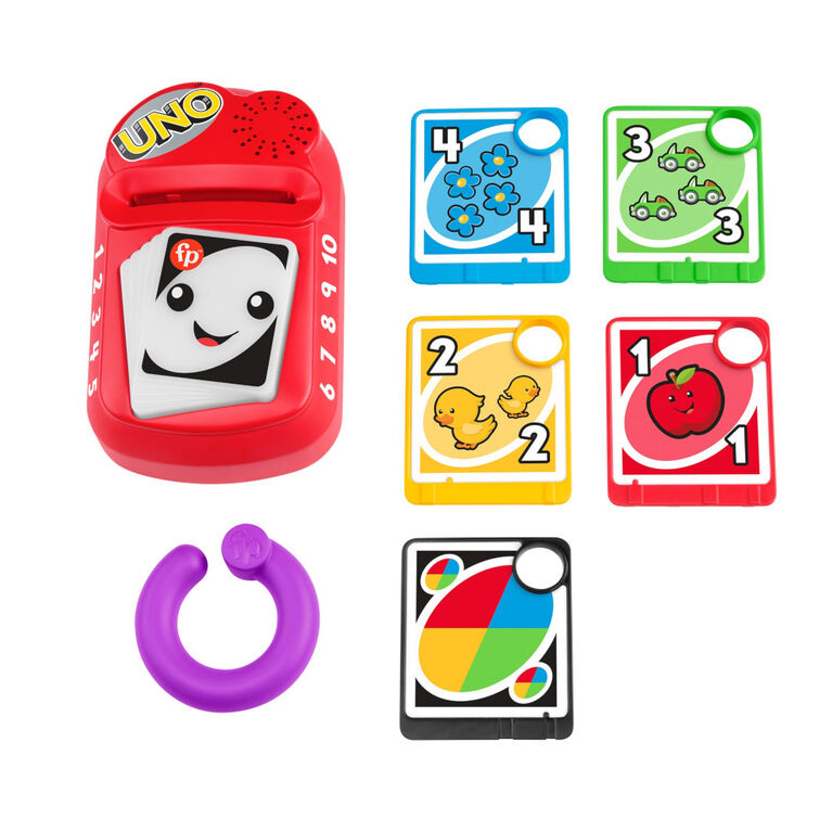 Fisher-Price Laugh and Learn Counting and Colors UNO - English and French Version