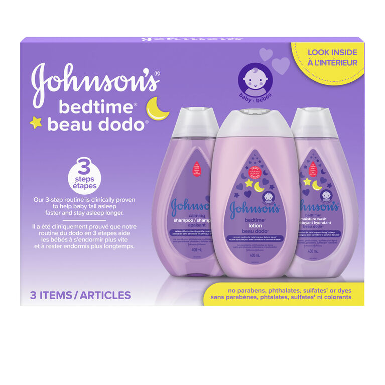 Ensemble-cadeau Johnson's Beau Dodo.