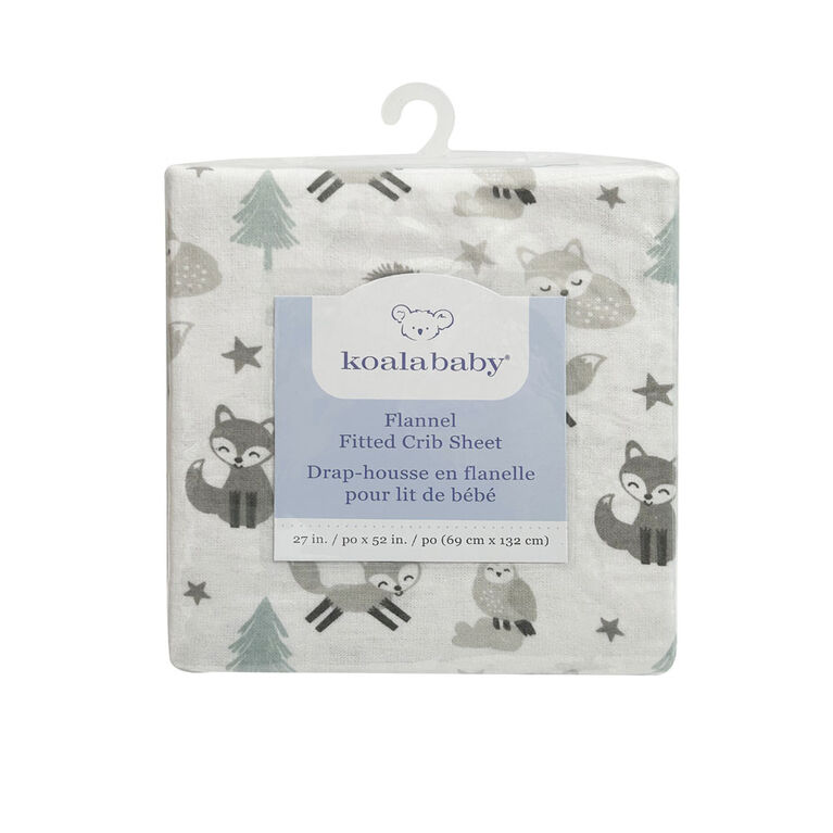 Koala Baby 1 pack Flannel Sheet Fox Island