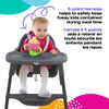 Chaise haute Canteen de Cosco Kids - Grise