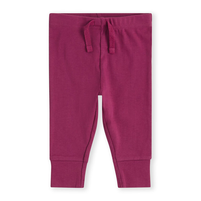 3Pk Pantalon Koala Baby Fille Violet 0-3M