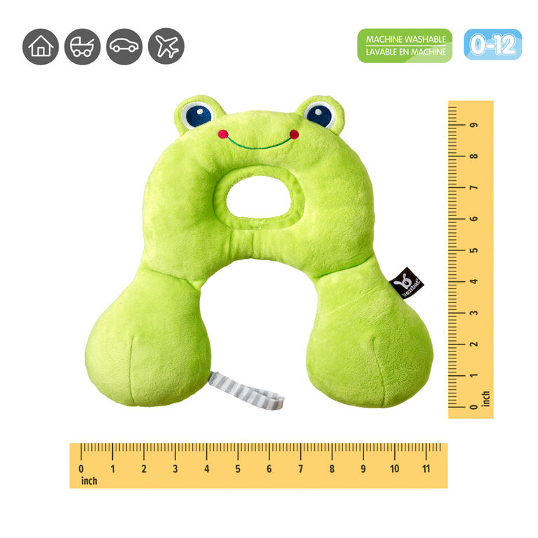 Appui-tête Total Support Benbat - Grenouille / Vert / 0-12 mois