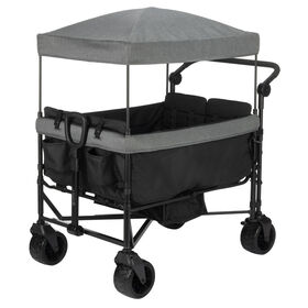 Safety 1st Summit Quad Wagon Stroller - Grey Wolf