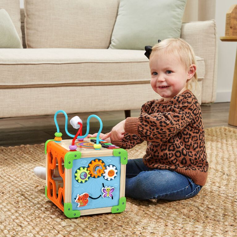 LeapFrog Touch et Learn Wooden Activity Cube - Exclusive de TRU- Édition anglaise