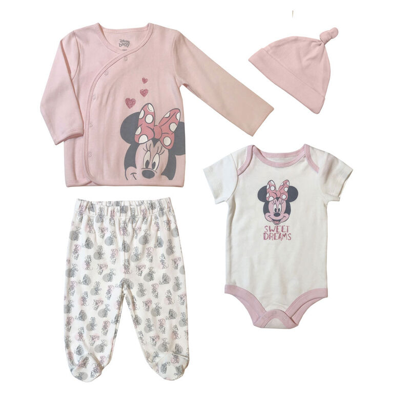 Disney Minnie Mouse Newborn Take me home set - Pink, 3 Months | Babies ...