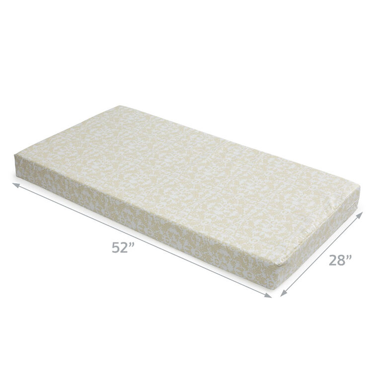 Sealy Butterfly Deluxe Waterproof Crib Mattress and Toddler Mattress