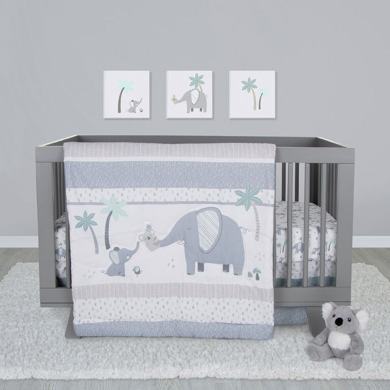 Ellie And Friends 4 Pc Crib Bedding