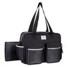Eddie Bauer Gotham Duffle Diaper Bag - Black