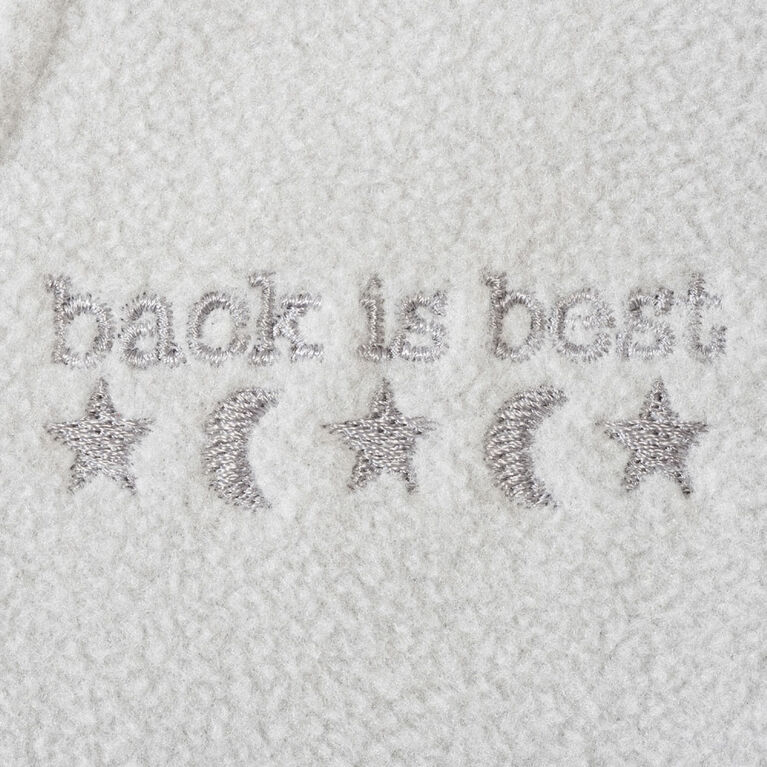 HALO SleepSack Wearable Blanket - Micro-Fleece - Gray  Medium 6-12 Months