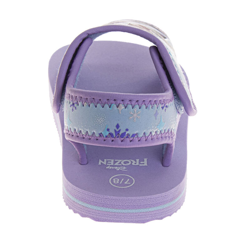 Frozen Purple Frozen Sandals Size 11-12