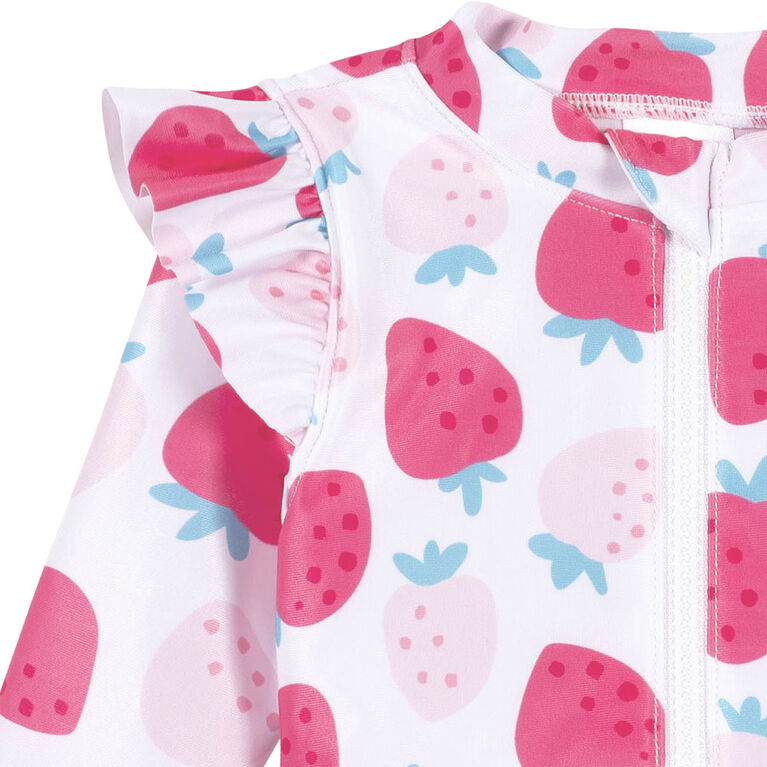 Gerber - Rashguard Summer Blossom pour b&eacute;b&eacute;s et tout-petits - 4T