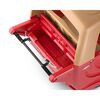 Poussette multiplace GaggleMD 6 passagers de Foundations avec frein Soft-Stop;rouge/beige.