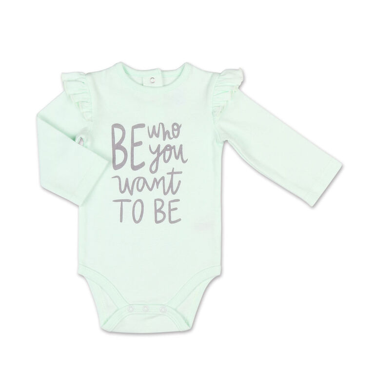 Koala Baby Be Who You Want To Be Long Sleeved Bodysuit - 18-24 Months