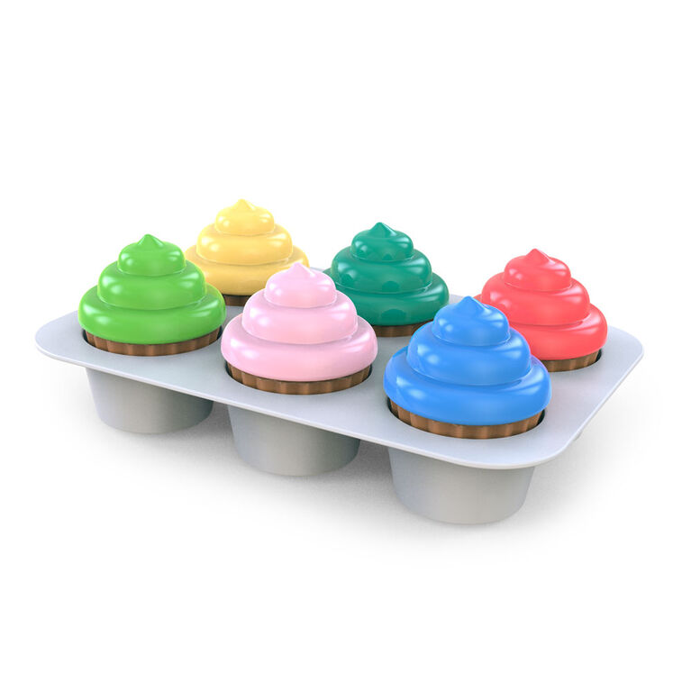 Bright Starts Sort & Sweet Cupcakes Shape Sorting Activity Toy​