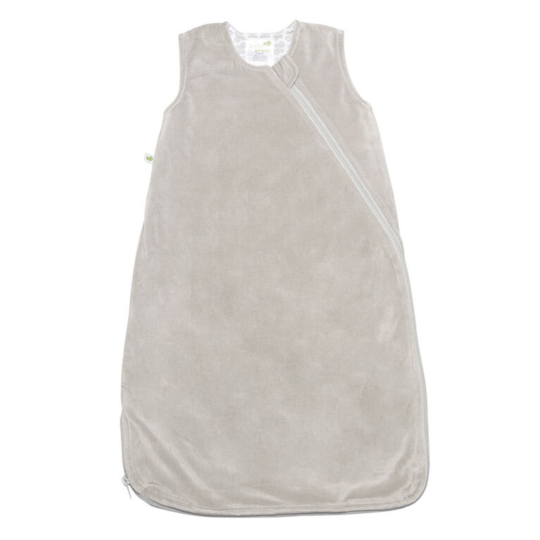 Perlimpinpin- Sac de nuit en Velour-TAUPE (2,5 TOG) - 0-6 mois