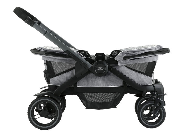 Protège siège chariot pour bébé enfant gris Monsieur Bebe