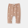 relaxed ribbed jogger, size 9-12m - Brown