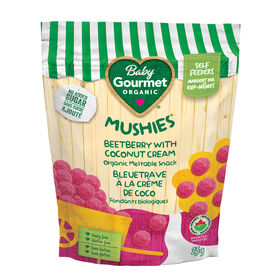 Baby Gourmet Organic Meltable Mushies Beetberry with Coconut Cream