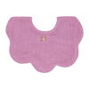 Baby Mode Signature 4 Piece Bib & Headbands: Mauve Floral