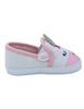 First Steps White Canvas Unicorn Girls Sneaker Size 1, 0-3 months - English Edition