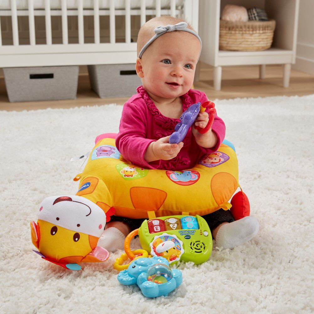 Vtech tummy time discovery pillow new arrivals