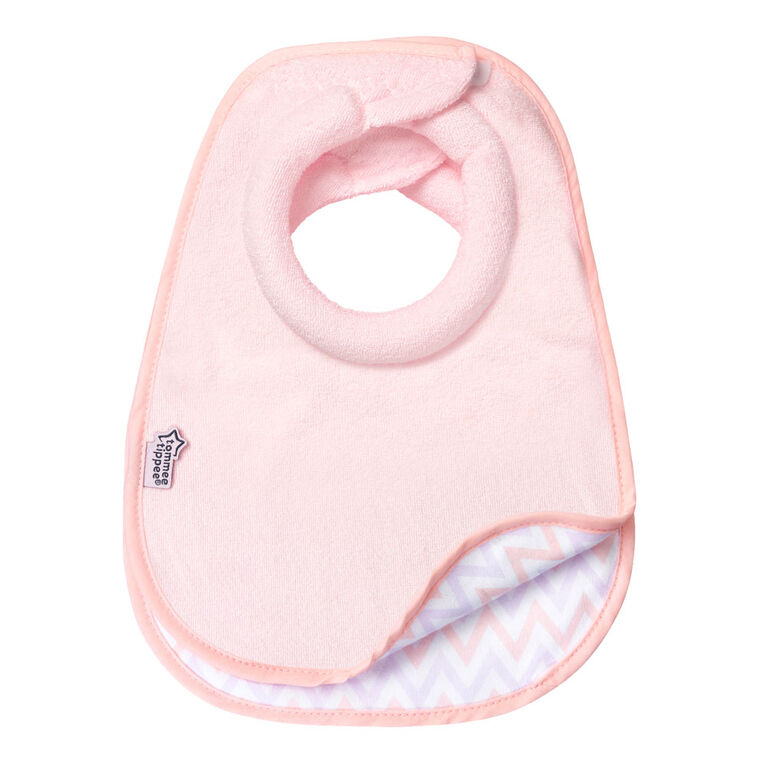 Tommee Tippee Closer to Nature Comfi-Neck Bib 2-Pack - Pink
