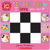 Tic-Tac-Toe: I Love You So! (A Let's Play! Board Book) - &Eacute;dition anglaise